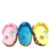 Leopard Print Slipper Plush Rope Dog Chew Toy with Squeaker – Interactive Puppy Teeth Cleaning Toy