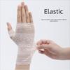 1 Pair Elastic Lace Gloves Flower Pattern Bridal Gloves Vintage Mesh Gloves  for Women