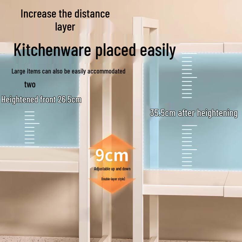 Einziehbares Reiskocher-Aufbewahrungsregal