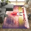 Football Players Floor Mat Design for Outdoor Living Rooms Foyer Entryway Anti-slip Rug Decorate Offices Perfect Birthday/Christmas Gift Idea