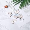 Y3NA 50 Pieces for Butterfly Natural Slices for Creative Wooden Ornament Hangings Photography Props Christmas Home