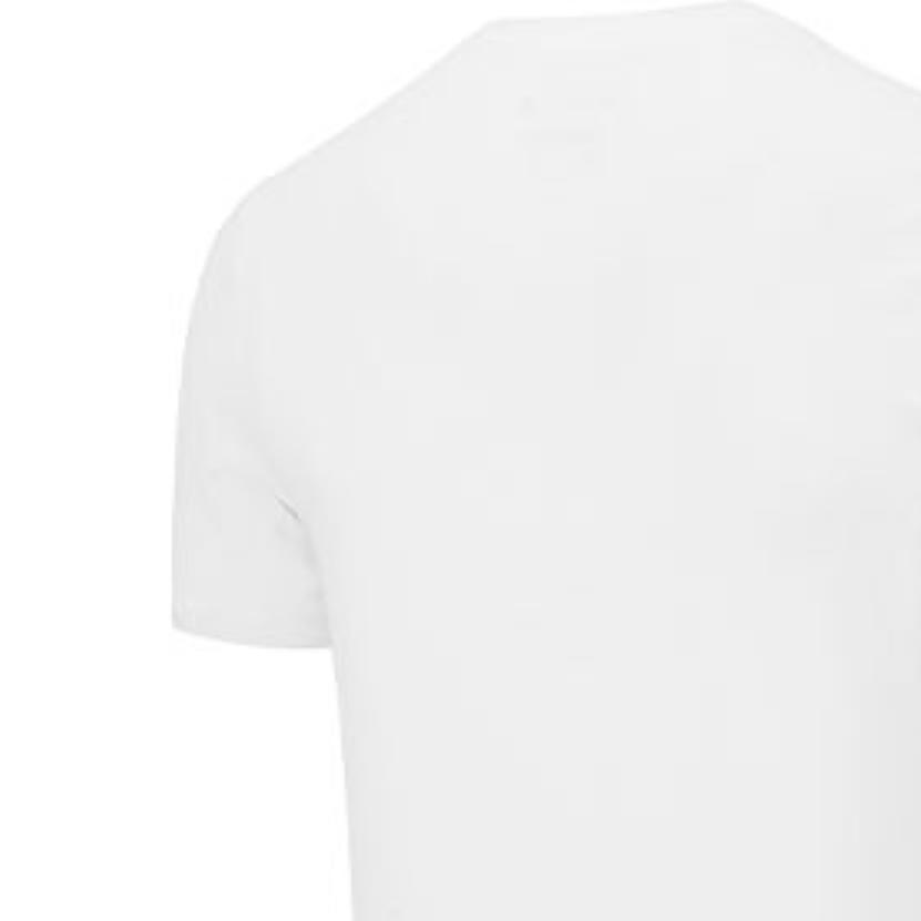 Jordan T Shirts Men's White Crew Neck Moderate Straight Fit DA9785-100