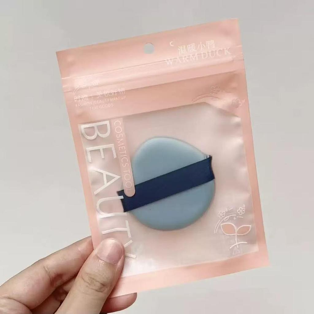 Ultra Soft Double-Sided Cushion Puff - Non-Absorbent & Versatile for Wet/Dry Use, Ideal for Photo Studio Makeup Setting.