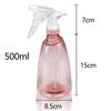 Flacon pulvérisateur - AIMOONSA - 500 ml - Transparent - PET alimentaire - Buse réglable étanche