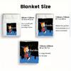 Bewitched 2D Flat Pattern Flannel Blanket High quality All Seasons Warmth and Comfort Perfect for Christmas Gifts.PMT0914111