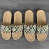 New Fashion Fabric Linen Women's Slippers
