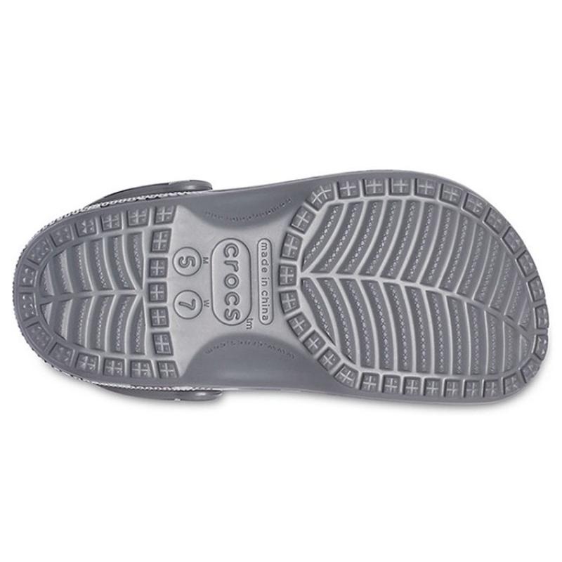 Crocs Beach Sandals Gray Camouflage Unisex