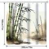 1Pc Of Classic Style Modern Art Vibrant Floral And Leaf Beautiful Energetic Nature Digital Print Shower Curtain For Home Decor