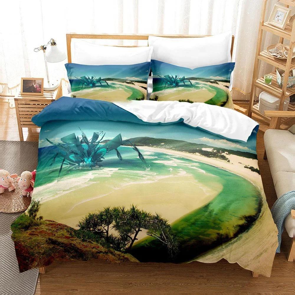 

Comforter Fashion Sci Fi Robot Anime Single Twin Full Queen King Size Bed For Adults Boys Bedroom Comforter (quilt)-EU Single(135*200cm)3pcs