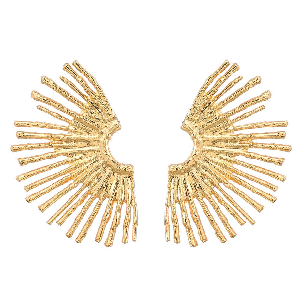 Hollow Line Earrings Fashion Ear Studs Stylish Ear Jewelry Semicircular Line Earrings Studs Earrings Gift for Women Girl