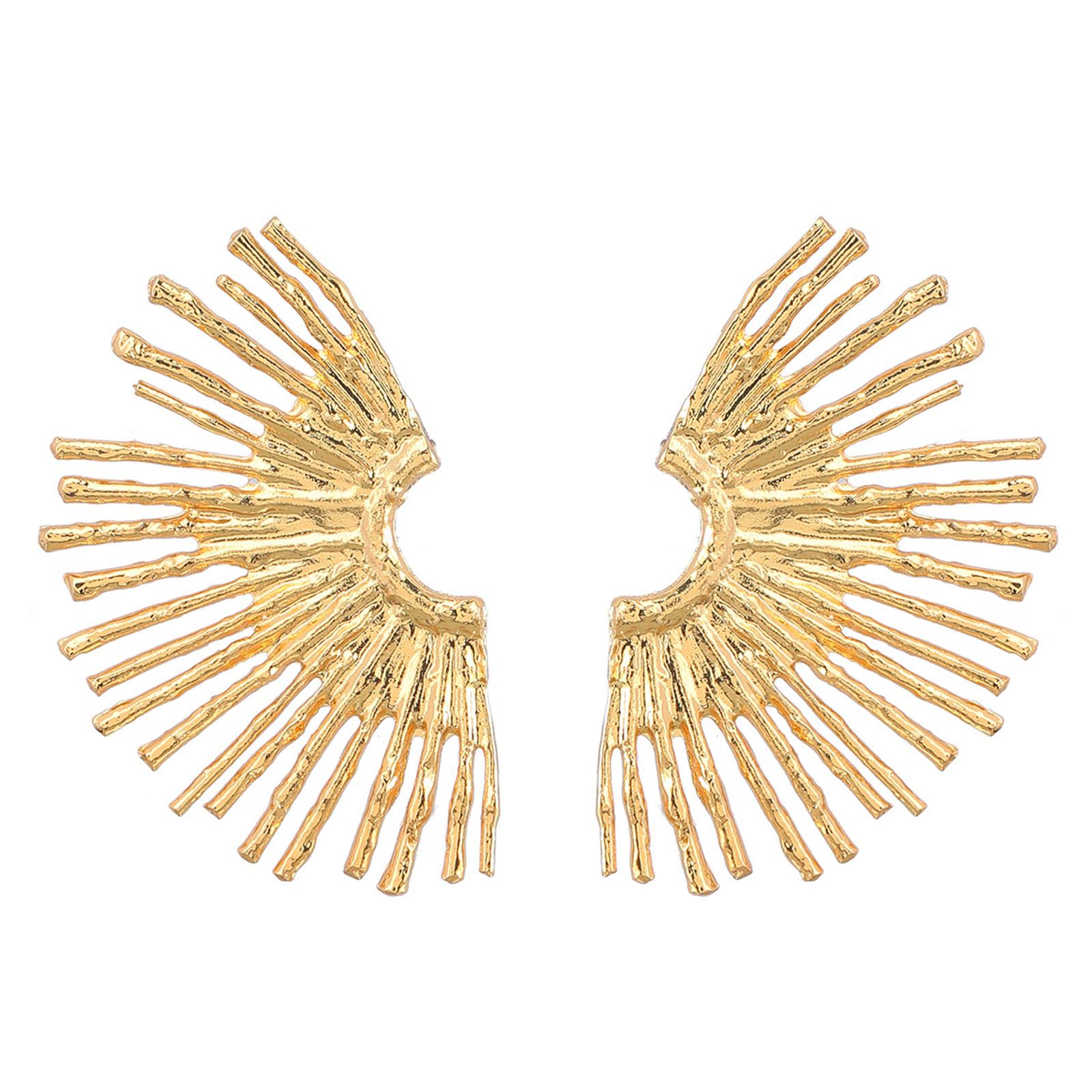 

Модные серьги-пусеты Преувеличенные серьги Полукруглые серьги Элегантные украшения для ушей Сплав Материал для повседневной вечеринки синий