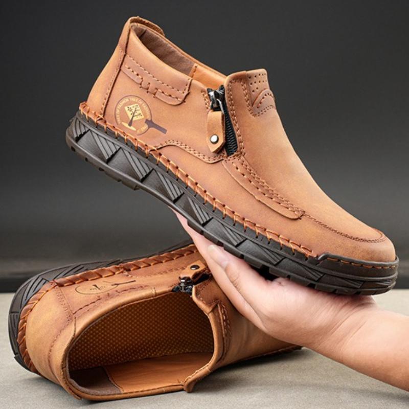 Mode 2025 Frühling und Herbst Hochwertige Modische Herrenschuhe Outdoor Handgefertigte Stiefeletten Lässiger Sneaker Große Größe 38-48