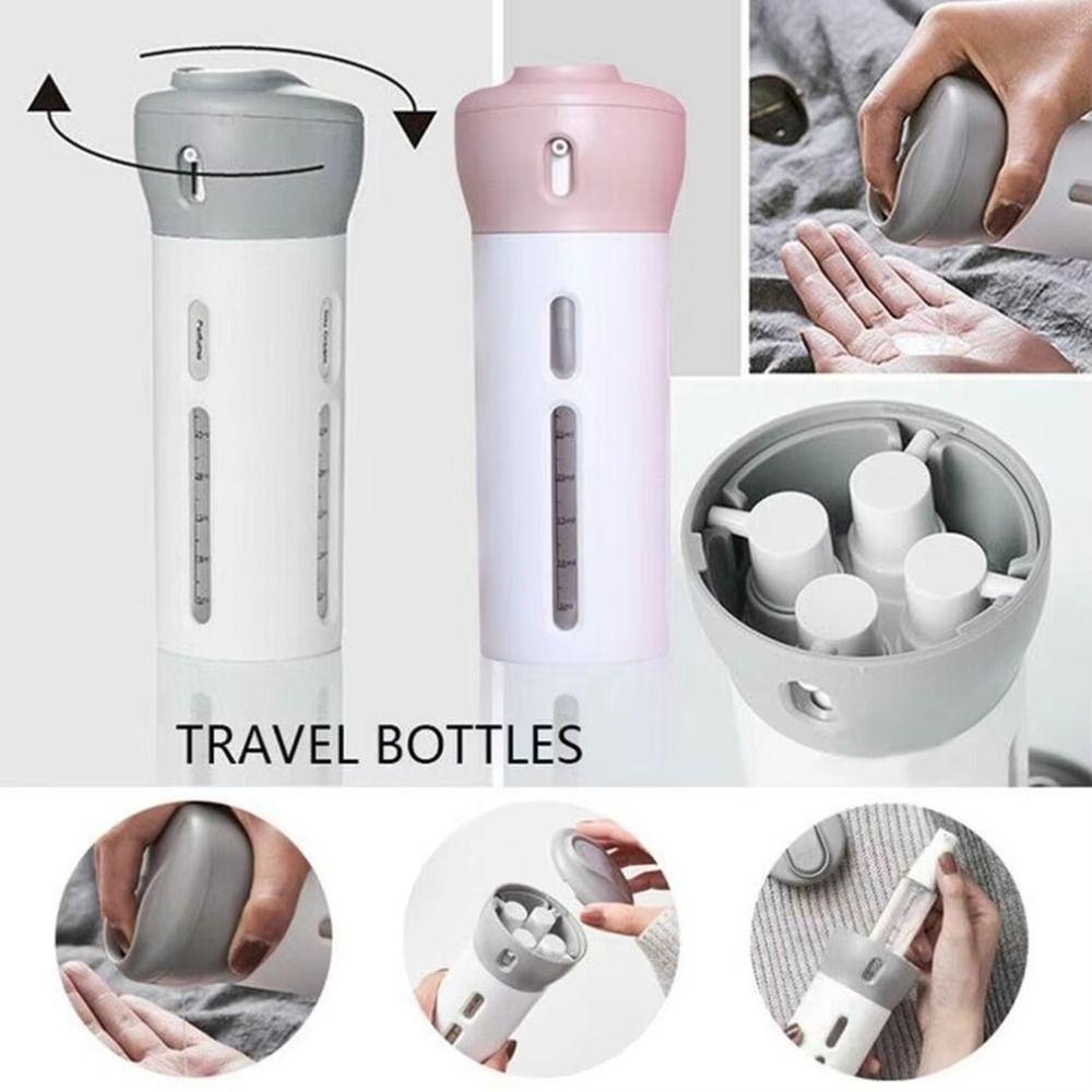4Pcs/Set 4 in 1 Liquid Dispenser Bottle 45ml Press Container Kit lotion bottle Hand Sanitizer