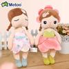 Metoo Doll  plushie kawaii Flower Fairy Angela Plush Toys Pillow Cartoon Decoration Gift For Kids Friends