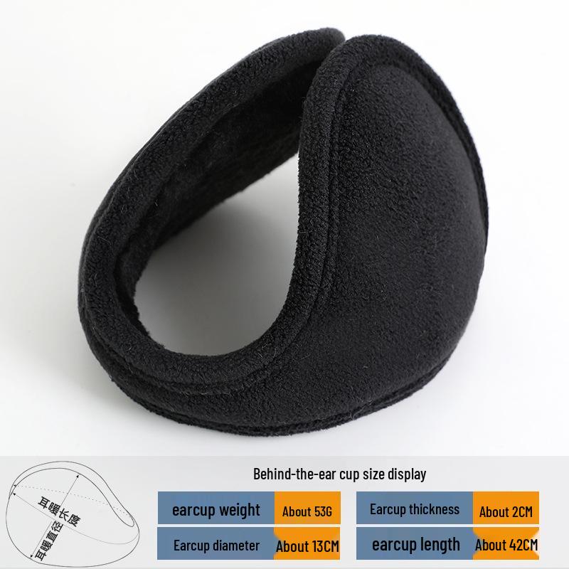 מחממי אוזניים חורפיים גדולים במיוחד לגברים: מחממי אוזניים עבים חסיני רוח לרכיבה על אופניים והגנה מפני קור חיצונית