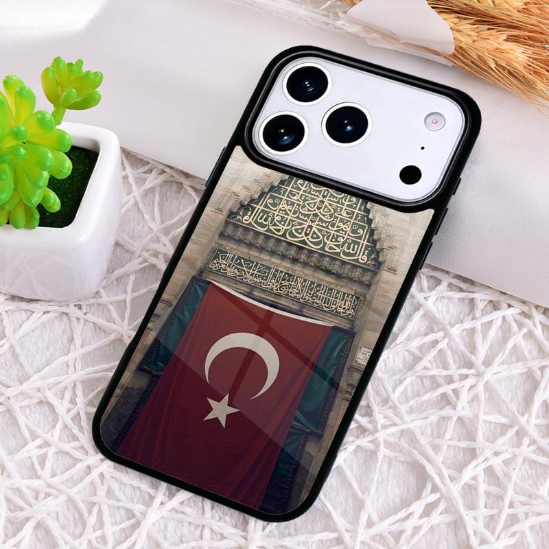 Turkey Turkish Flag Shockproof Phone Case for iPhone 17 Air 16e 15 11 12 14 13 Pro Max Cover Coque