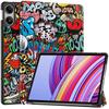 Hülle für Xiaomi Redmi Pad Pro / Xiaomi Poco Pad, Smartcase, Graffiti