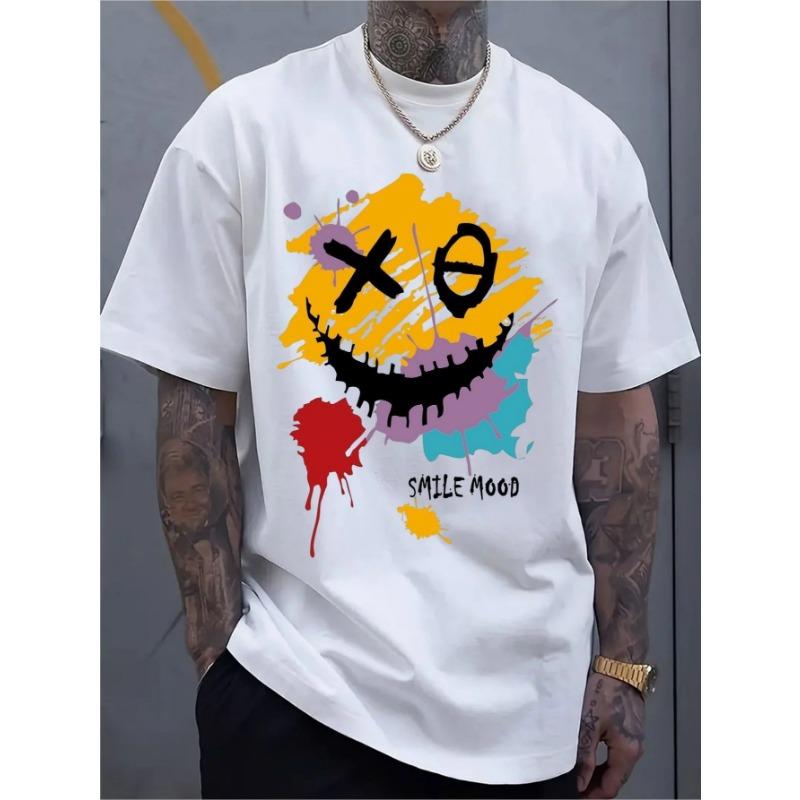Men's Fashionable Round Neck T-shirt
