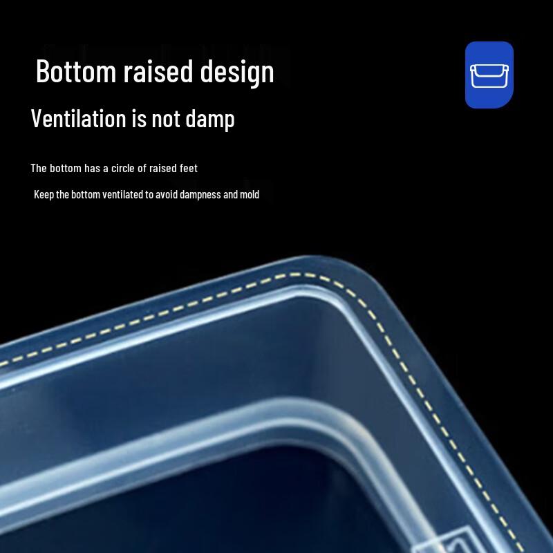 Shangbang 11L Flachdeckel Luftdichter Lebensmittelaufbewahrungsbehälter