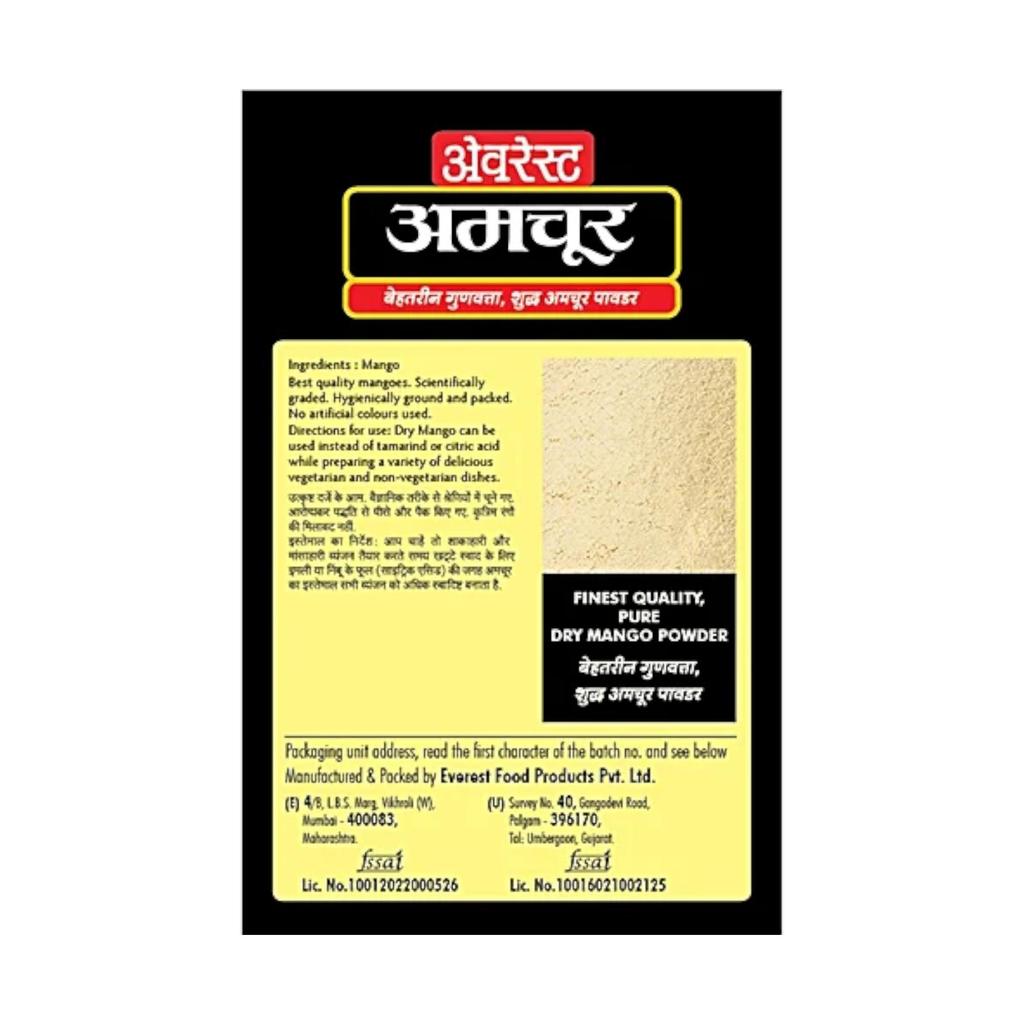 EVEREST Amchur Powder 100 G Pack Of 1 Dry Mango Powder For Tangy Cooking Flavor And Everyday Seasoning Use In Recipes