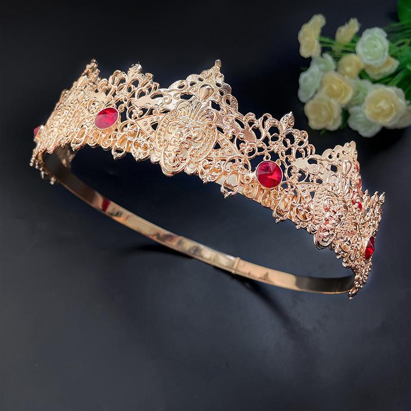 Men's Crown Tiara Prince Crown King Beauty Pageant Crown Queen Bar Performance Crown Unisex Crown