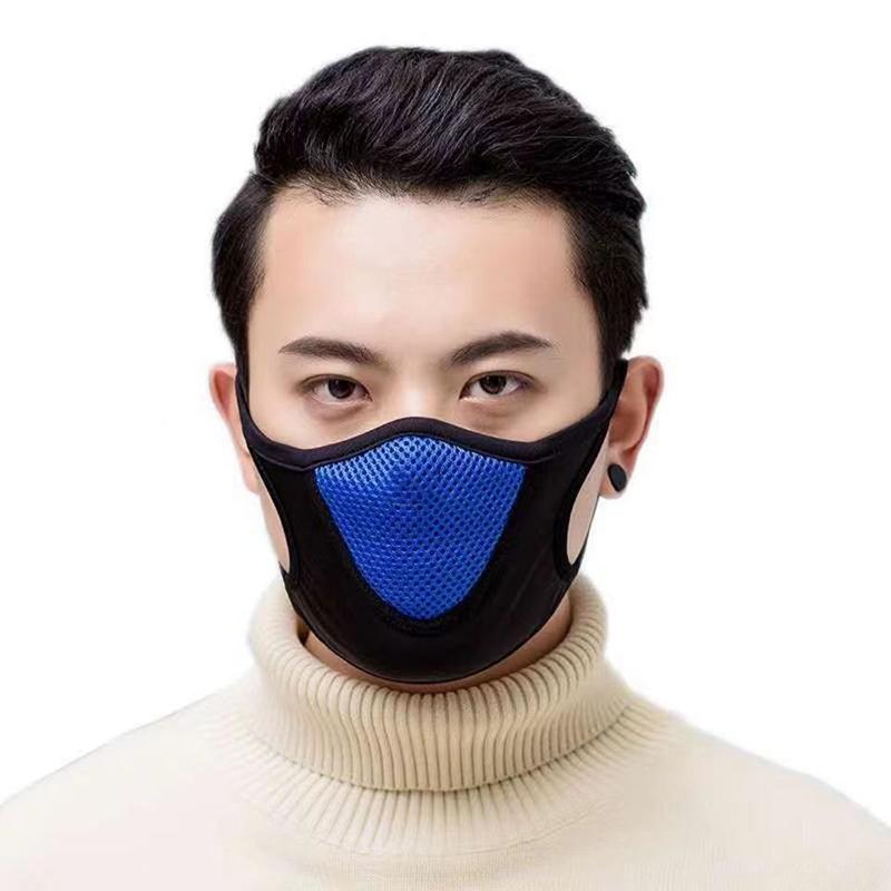 Sport Face Mask With Filter Activated Carbon - Running Cycling Riding Mask Equipment Safety Working Hiking Masks