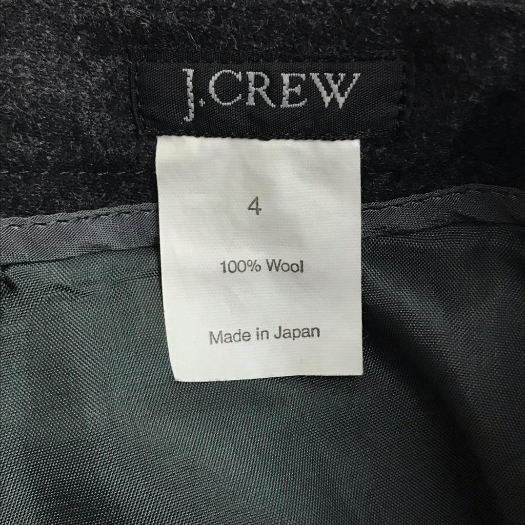j.crew Mini Skirt Suit Set [4/Women L-XL/Gray] Japan Made(USED)