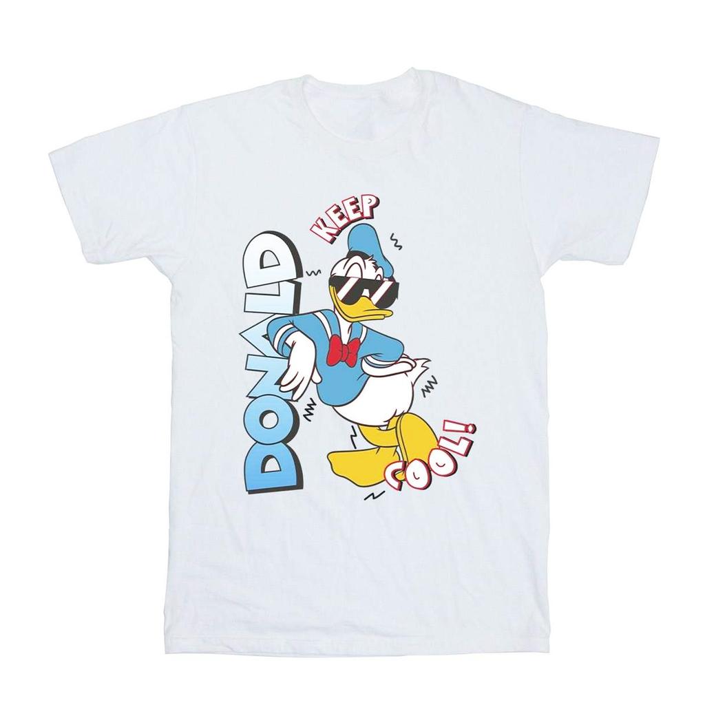 Disney Girls Donald Duck Cool Cotton T-Shirt
