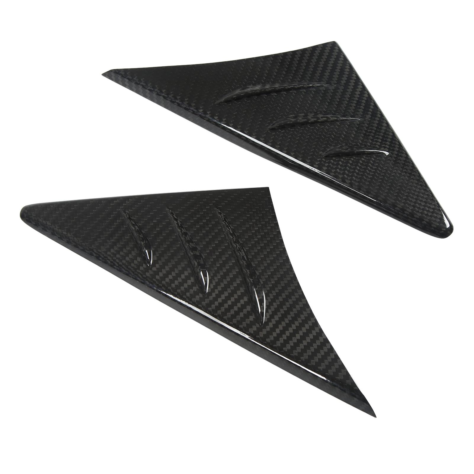 

2 шт., боковая треугольная накладка на зеркало заднего вида, сменное углеродное волокно для GR Supra