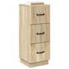 Mobile a cassetti Finitura Rovere Sonoma 33 x 34,5 x 87 cm Truciolato