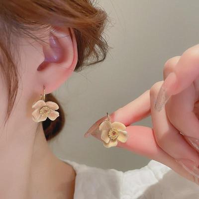S925 Silver Needle Floral Earrings for Women - Niche Design, Elegant & High-End 2023 Edition