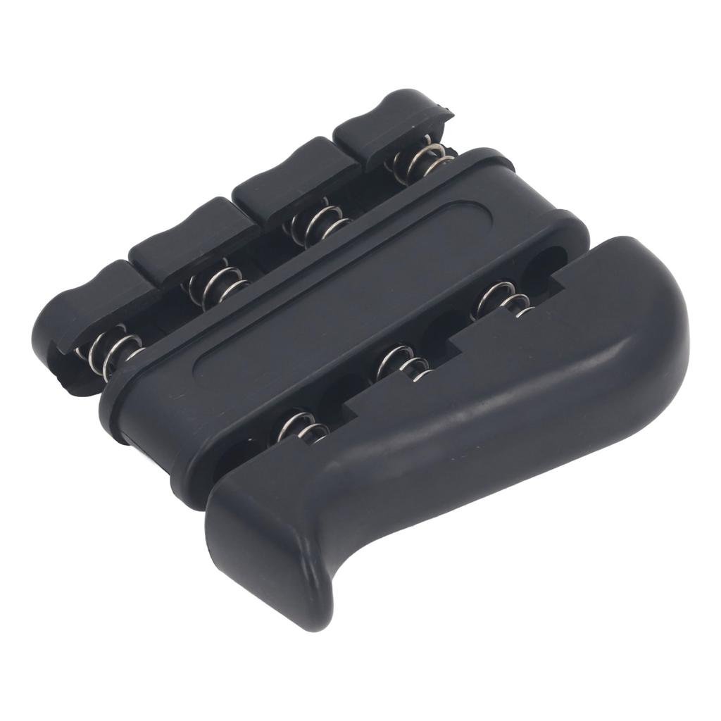 4pcs 7LB Finger Strengthener Improve Dexterity Reduce Pressure Adjustable Finger Exerciser for Musician Black