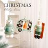 2025 New Christmas Ornaments Set Santa Claus & Novelty Ball Hanging Pendants for Xmas Tree Decor Home Party Decoration