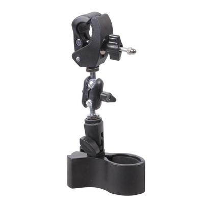 Heavy Duty Adjustable Clamp Microphone Clip for Tables and Stands with Anti Slip Grip for Fan Light and Microphones