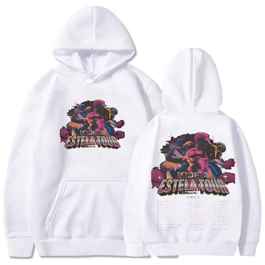 Hanorac Mora Estela Imprimeu Grafic Fleece Confortabil Hanorac Casual Pulovere Ropa Hombre