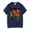 Vtg TLC Band Tour Concert Men T Shirt Black All Size S 5XL Vintage Washed Unisex Designer Clothes Stylish Comfortable Stretched
