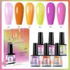 Six Color Set Nail Polish Glue Popular Color Small Set Phototherapy Glue Set