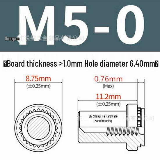 304 Stainless Steel Waterproof Sealing Nuts BS-M3 To BS-M8