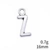Valentine's Day Charms For Jewelry Alphabet Tag Letters Charms Pendant Cheap Things Woman Pendant