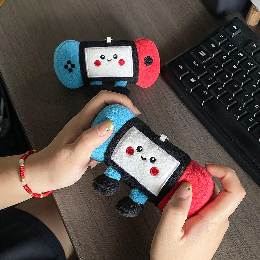 

Cartoon Simulation Game Machine Plush Doll Microwave Oven Doll Bag Pendant Water Dispenser Doll Keychain Ornament 10cm