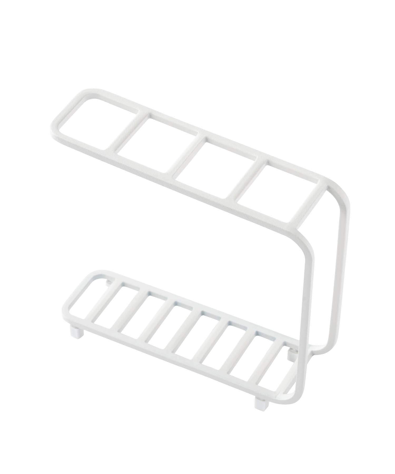 

b2c wire toothbrush stand (white)