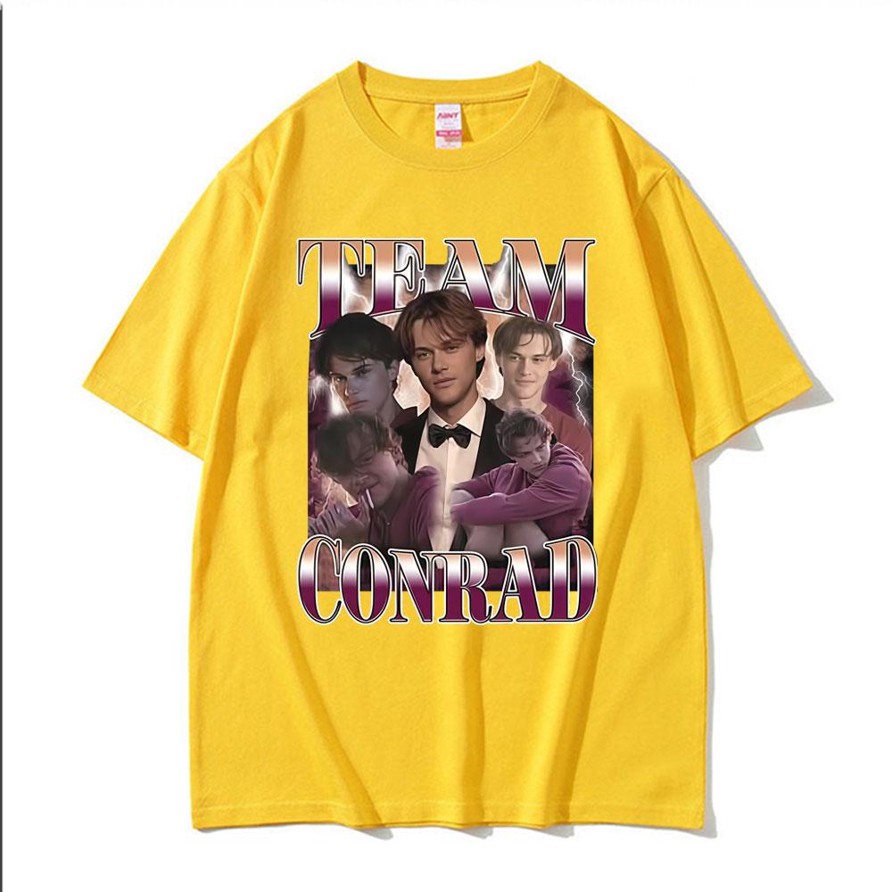 Team Conrad Fisher Cousins Beach Magliette Stampate Abbigliamento Unisex Harajuku Vintage Magliette di Alta Qualità Maglietta Comoda Streetwear
