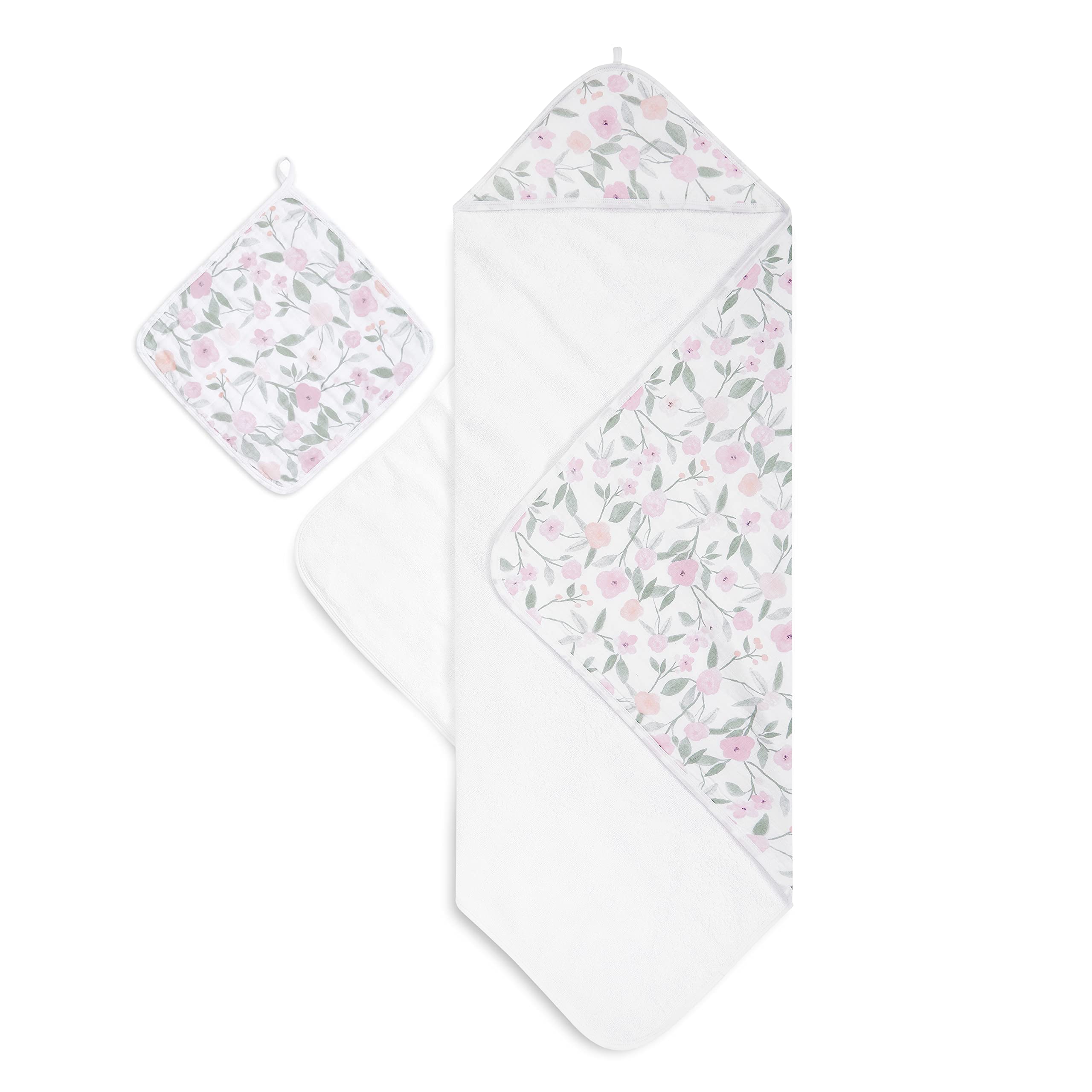 

aden anais Муслиновый комплект полотенец с капюшоном Ma Fleur +