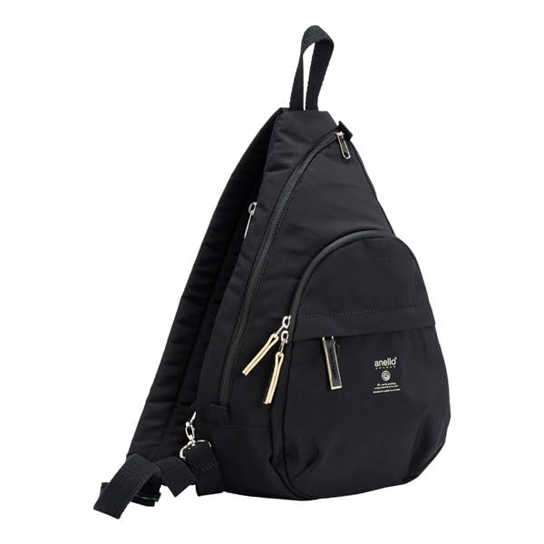 

Anello Women s Crossbody Bag, Lightweight, Double-Shoulder, Large Capacity, Stylish, Cute, gtm0314z (Black)