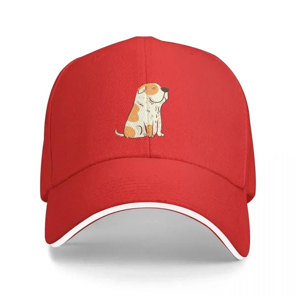 Dog Waiting For Pizza Baseball Cap Luxury Caps Derby Hat Hip Hop Designer Adjustable Hats Man Women's