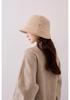 New autumn and winter thickened plush hat women's cold-proof versatile fashion warm lamb wool basin hat ear protection bucket hat