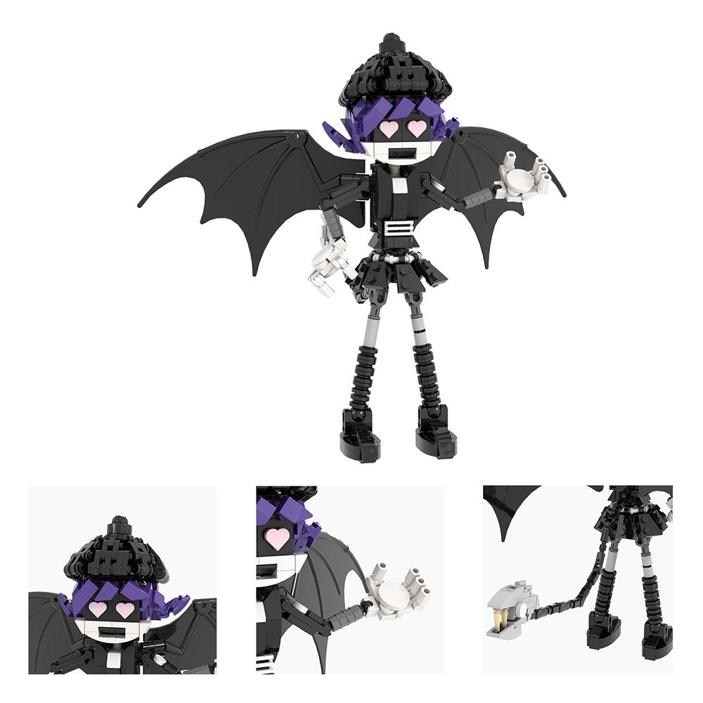 MOOXI Murder Drones Actionfigur MOC Steine Cartoon Uzi·Doorman V N Modell Set Bausteine Kinderspielzeug MOC1430 MOC1431 MOC1432