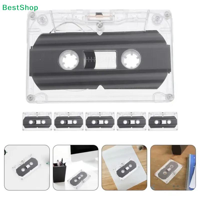 Transparent Blank Cassette Tapes - 30/45/60/90 Minutes Recording Audio Cassettes