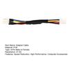 CPU Fan Speed Reduction Cable 4-Pin Male to Female PWM Temperature Control Noise Reduction Computer Cooling Fan Deceleration Line