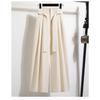 Casual High Waist Lace-up Bandag Loose Chic Straight Tube Full Length Pants Korean Fashion Office Lady Basics Plus Size Clothing